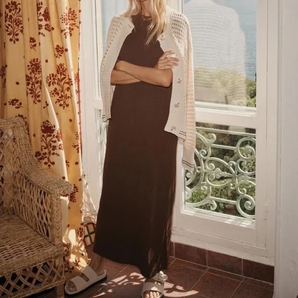 NWT Varley Kayla Midi Dress - Picture 3 of 7